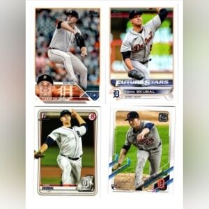 Tarik Skubal ⚾ MLB Baseball Trading Cards Lot 🔥 Detroit Tigers